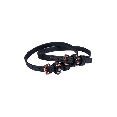 Strisce per speroni HKM Rosegold Glamour Style Biothane Strisce per speroni HKM Rosegold Glamour Style Biothane