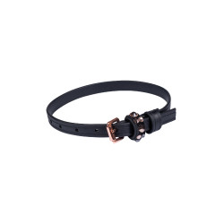 Strisce per speroni HKM Rosegold Glamour Style Biothane Nero Strisce per speroni HKM Rosegold Glamour Style Biothane Nero