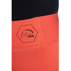 Leggings Savona Style a fondo intero in silicone HKM Rosso Leggings Savona Style a fondo intero in silicone HKM Rosso