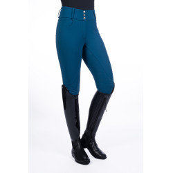 Pantaloni Port Royal con fondo integrale in silicone HKM Blu scuro