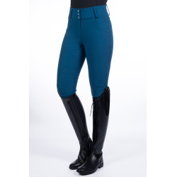 Pantaloni Port Royal con fondo integrale in silicone HKM Blu scuro