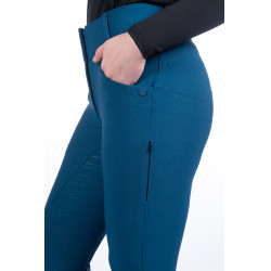 Pantaloni Port Royal con fondo integrale in silicone HKM Blu scuro