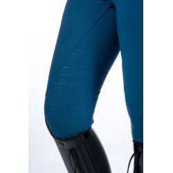 Pantaloni Port Royal con fondo integrale in silicone HKM Blu scuro