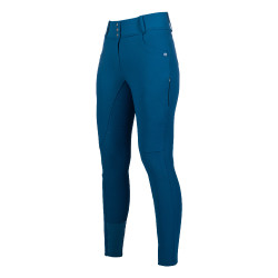 Pantaloni Port Royal con fondo integrale in silicone HKM Blu scuro