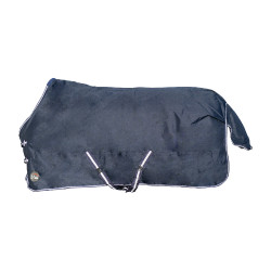 Coperta da esterno con fodera in pile Economic HKM Blu scuro Coperta da esterno con fodera in pile Economic HKM Blu scuro