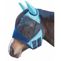 Maschera anti-mosche Lissabon Style HKM Blu acqua Maschera anti-mosche Lissabon Style HKM Blu acqua
