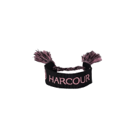 Bracciale Harcour Ottobre Rosa Nero / rosa Bracciale Harcour Ottobre Rosa Nero / rosa