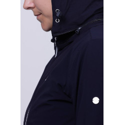 Parka lunga Harcour Robertah donna Marina Blu marino