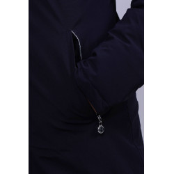 Parka lunga Harcour Robertah donna Marina Blu marino