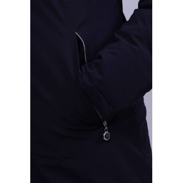 Parka lunga Harcour Robertah donna Marina Blu marino