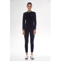 Polo Tecnico Harcour Alpha donna Nero