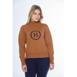 Maglione Harcour Plaza donna Giallo Dorato