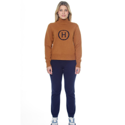 Maglione Harcour Plaza donna Giallo Dorato