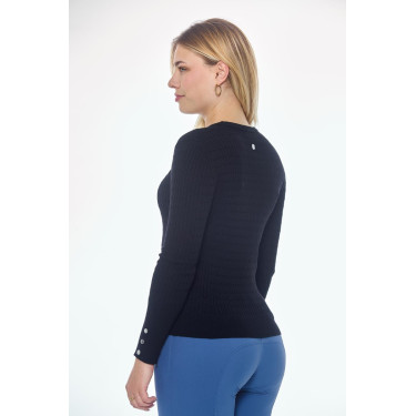 Maglione Harcour Pompadou donna Nero Maglione Harcour Pompadou donna Nero