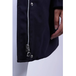 Giacca Calda Harcour Jacinthe Marina Blu marino