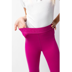 Leggings da equitazione da bambino con grip in silicone integrale Madison Horze Rosa barbabietola Leggings da equitazione da bambino con grip in silicone integrale Madison Horze Rosa barbabietola