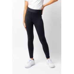 Leggings da equitazione da bambino con grip in silicone integrale Madison Horze Blu navy scuro