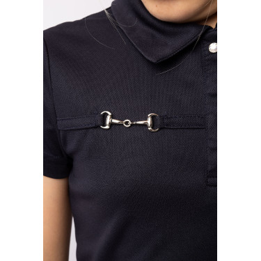 Polo funzionale a maniche corte Denise bambino Horze Polo funzionale a maniche corte Denise bambino Horze
