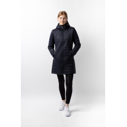 Piumino lungo da donna Horze Charlotte Blu navy scuro Piumino lungo da donna Horze Charlotte Blu navy scuro