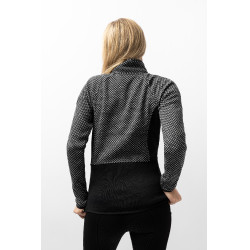 Giacca in pile Neve Horze Caviale nero