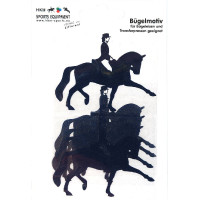 Toppa termoadesiva dressage HKM Blu navy ps film Toppa termoadesiva dressage HKM Blu navy ps film