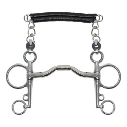 Mors pelham Metalab Elite curvo con aste lunghe