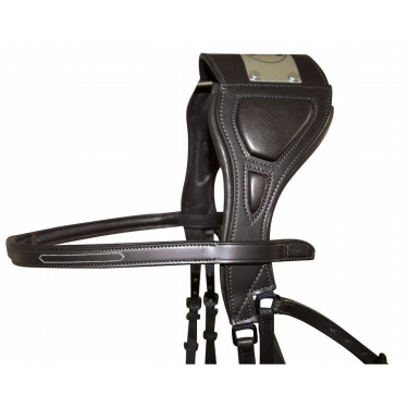 Briglia con ponte Chagall T de T Nero Briglia con ponte Chagall T de T Nero