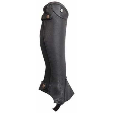 Mini chaps in pelle Schubert T de T Nero