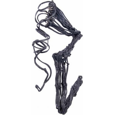 Rete per fieno a maglie larghe T de T Nero