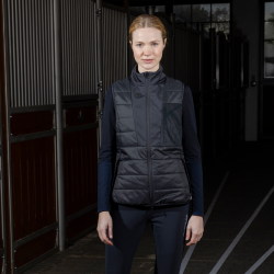 Gilet riscaldato senza maniche da donna Kingsland KLValero Marina Blu marino