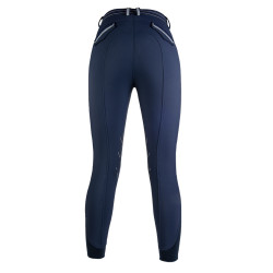 Pantaloni softshell Elegance Style con rinforzi in silicone HKM Blu scuro Pantaloni softshell Elegance Style con rinforzi in silicone HKM Blu scuro