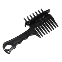 Pettine con aiuto per intrecciare HKM Nero Pettine con aiuto per intrecciare HKM Nero