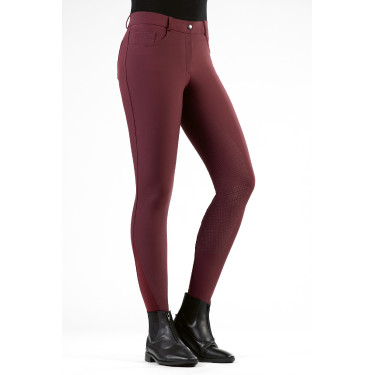 Pantaloni Sunshine con fondo interamente in silicone HKM Bordeaux Pantaloni Sunshine con fondo interamente in silicone HKM Bordeaux