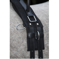 Sottopancia in tela con maniglia HKM Nero Sottopancia in tela con maniglia HKM Nero