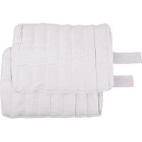 Sottobende con chiusura in Velcro HKM Bianco