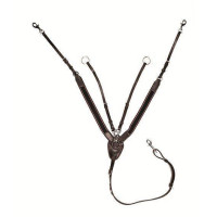 Pettorale con elastico largo HKM Nero