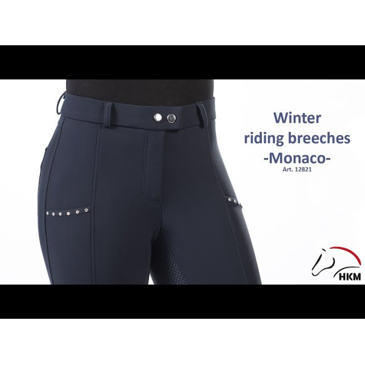 Pantaloni Monaco con fondo interamente in silicone HKM Pantaloni Monaco con fondo interamente in silicone HKM