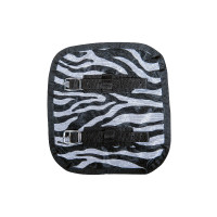 Prolunga per pettorale per coperta anti-mosche HKM Nero / bianco Prolunga per pettorale per coperta anti-mosche HKM Nero / bianco