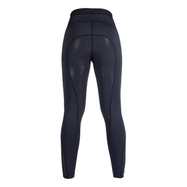 Leggings Flow con fondo interamente in silicone HKM Nero