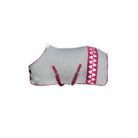 Coperta asciugante Sweet Valentine HKM Rosa / argentato Coperta asciugante Sweet Valentine HKM Rosa / argentato