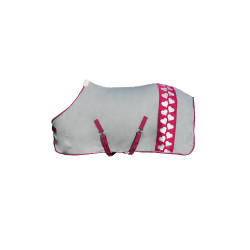 Coperta asciugante Sweet Valentine HKM Rosa / argentato