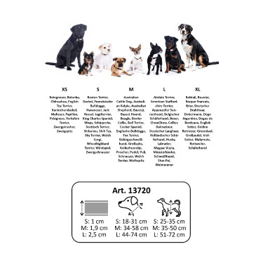 Imbracatura per cane StepIn Anam Cara in nylon HKM Imbracatura per cane StepIn Anam Cara in nylon HKM
