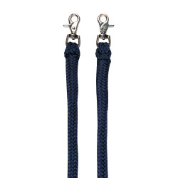 Capestro etologico con redini/lunghe HKM Blu scuro