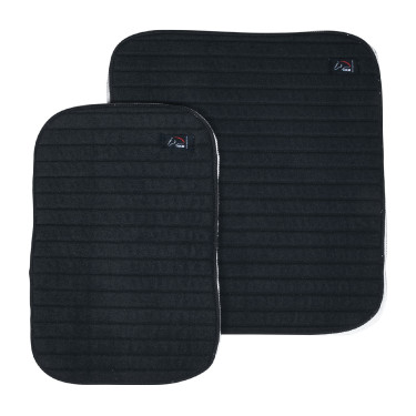 Sottosottopancia HKM con imbottitura in schiuma compensata Nero Sottosottopancia HKM con imbottitura in schiuma compensata Nero