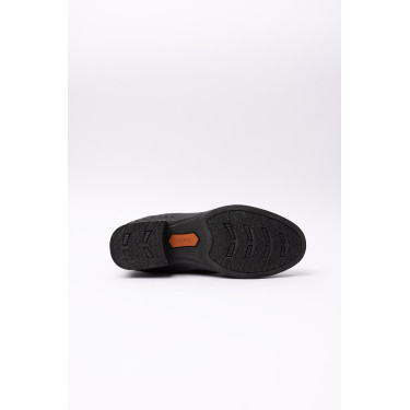 Stivali in pelle rosa con cerniera frontale Horze Marrone scuro