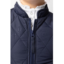 Giacca trapuntata classica da bambino Horze Peacoat blu scuro Giacca trapuntata classica da bambino Horze Peacoat blu scuro