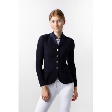 Giacca da concorso con mesh Gabrielle donna B Vertigo Blu navy scuro