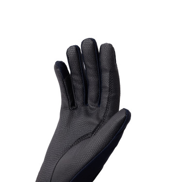 Guanti da equitazione B Vertigo Laia da donna con logo stampato Blu marino scuro Guanti da equitazione B Vertigo Laia da donna con logo stampato Blu marino scuro