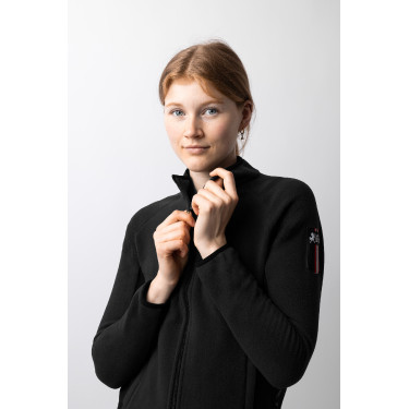 Giacca da equitazione in pile elasticizzato B Vertigo Cleo da donna Nero