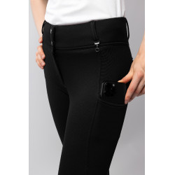 Pantaloni termici da donna Mira con fondo integrale Horze Nero Pantaloni termici da donna Mira con fondo integrale Horze Nero